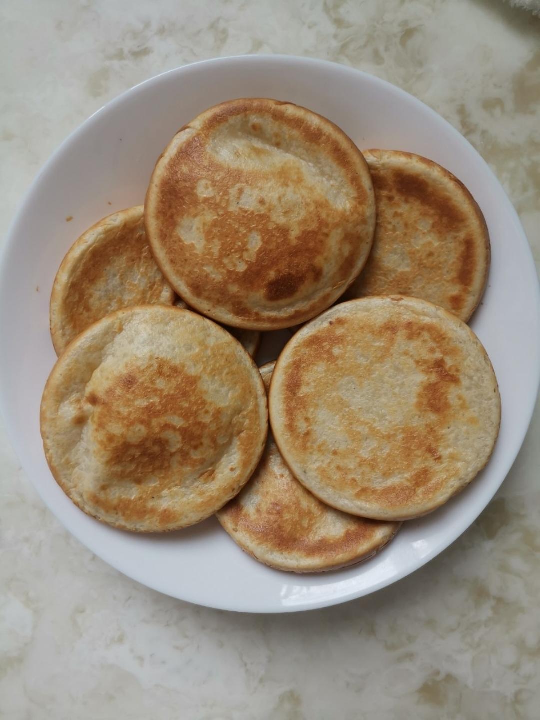 摩飞锅早餐--香蕉鸡蛋饼