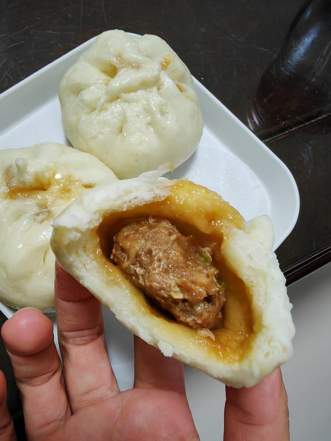 鲜肉包(‼️超嫩肉馅 松软多汁 免打水㊙️详细版)