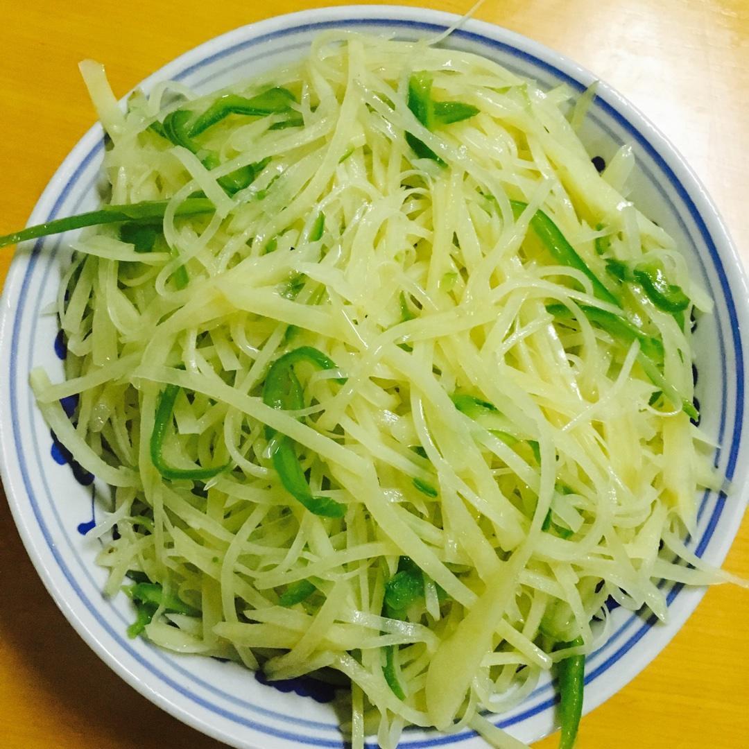 青椒土豆丝的做法
