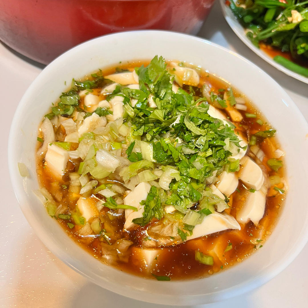 凉拌豆腐/小葱拌豆腐