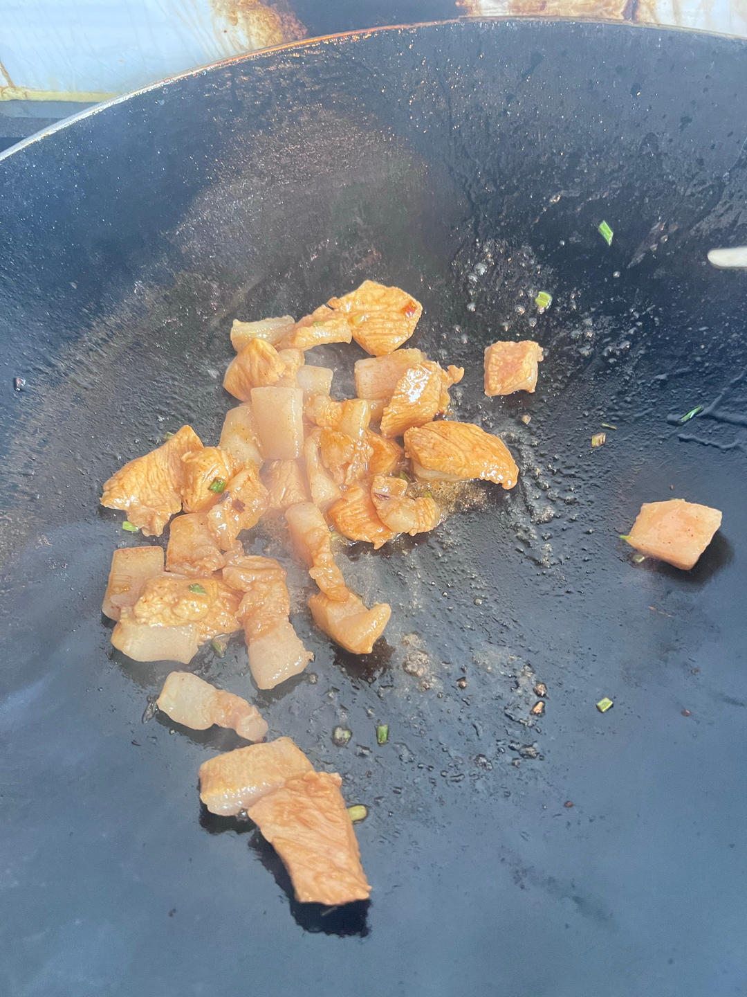 芹菜土豆丝炒肉