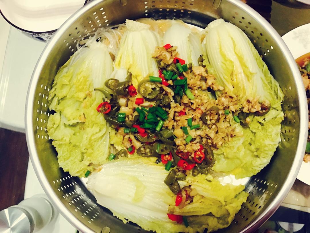 蒜蓉粉丝娃娃菜