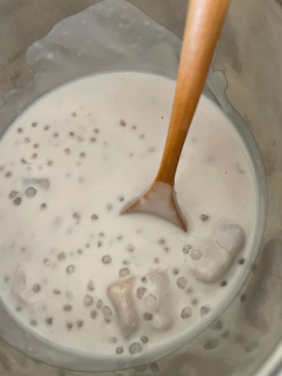 椰香香芋西米露