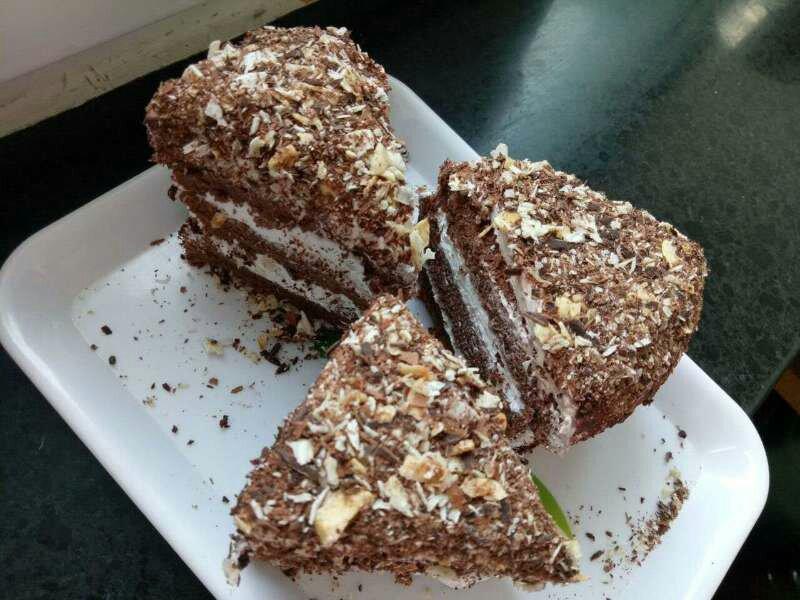 巧克力戚风蛋糕