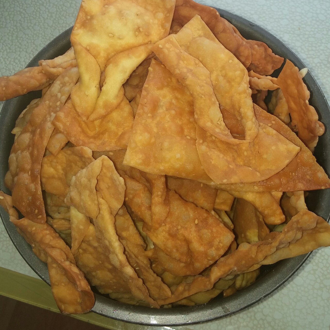 山东笨徒弟做的炸麻叶