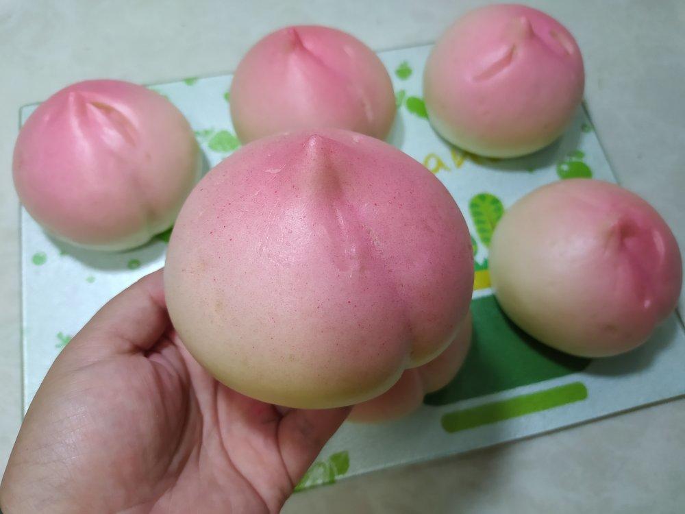 客来美厨师机——寿桃馒头