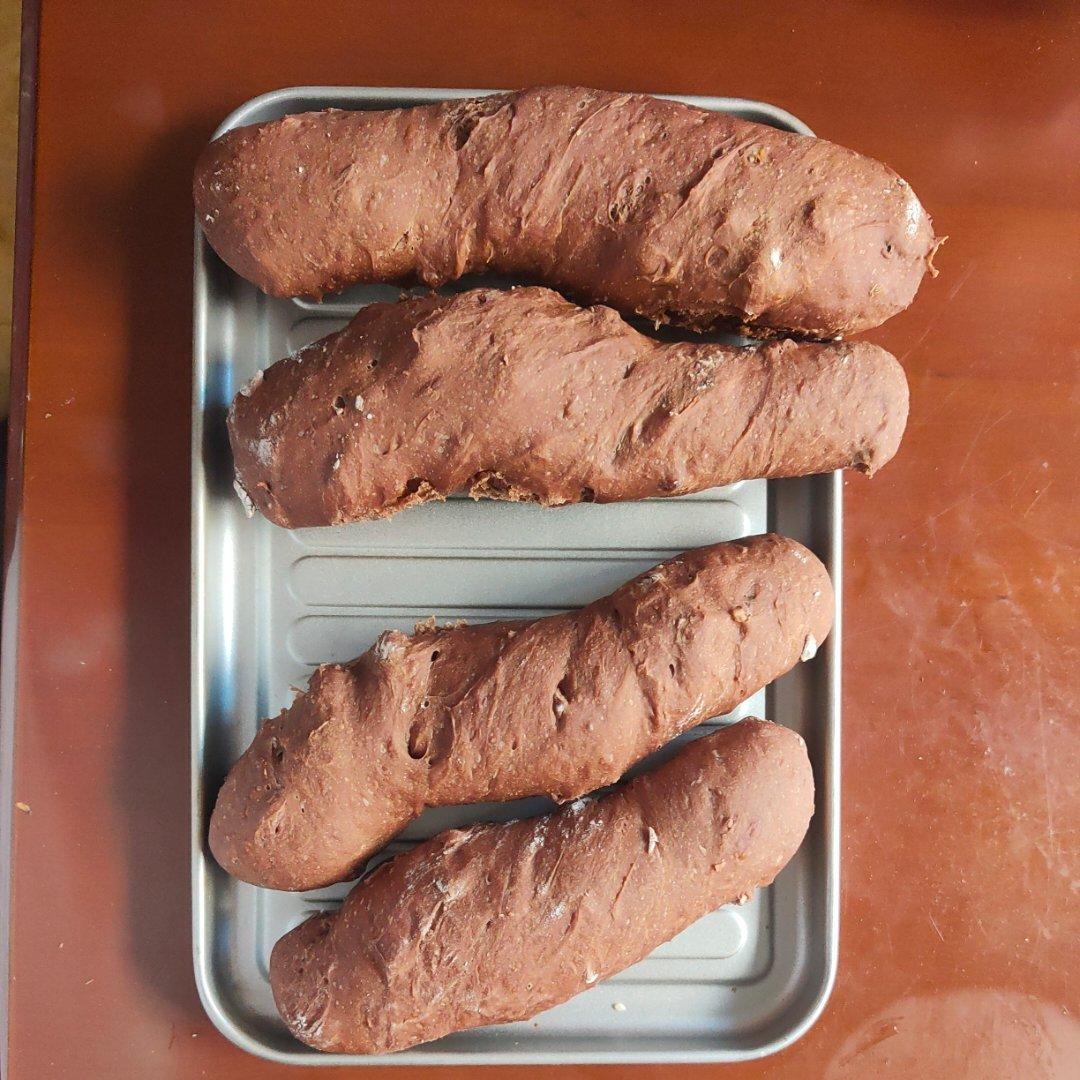 免揉核桃可可面包 女侠森森