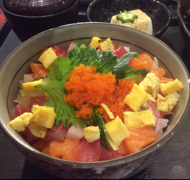 鱼生饭