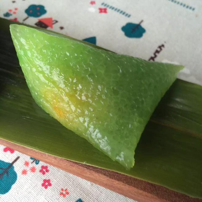 斑兰椰香芒果西米粽的做法