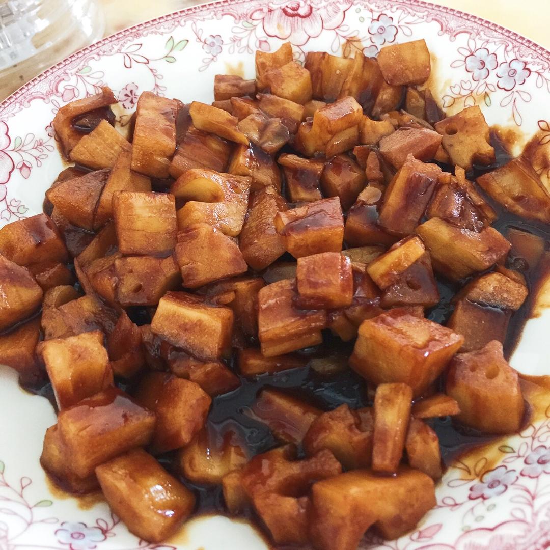 酸甜的开胃菜-  糖醋藕丁