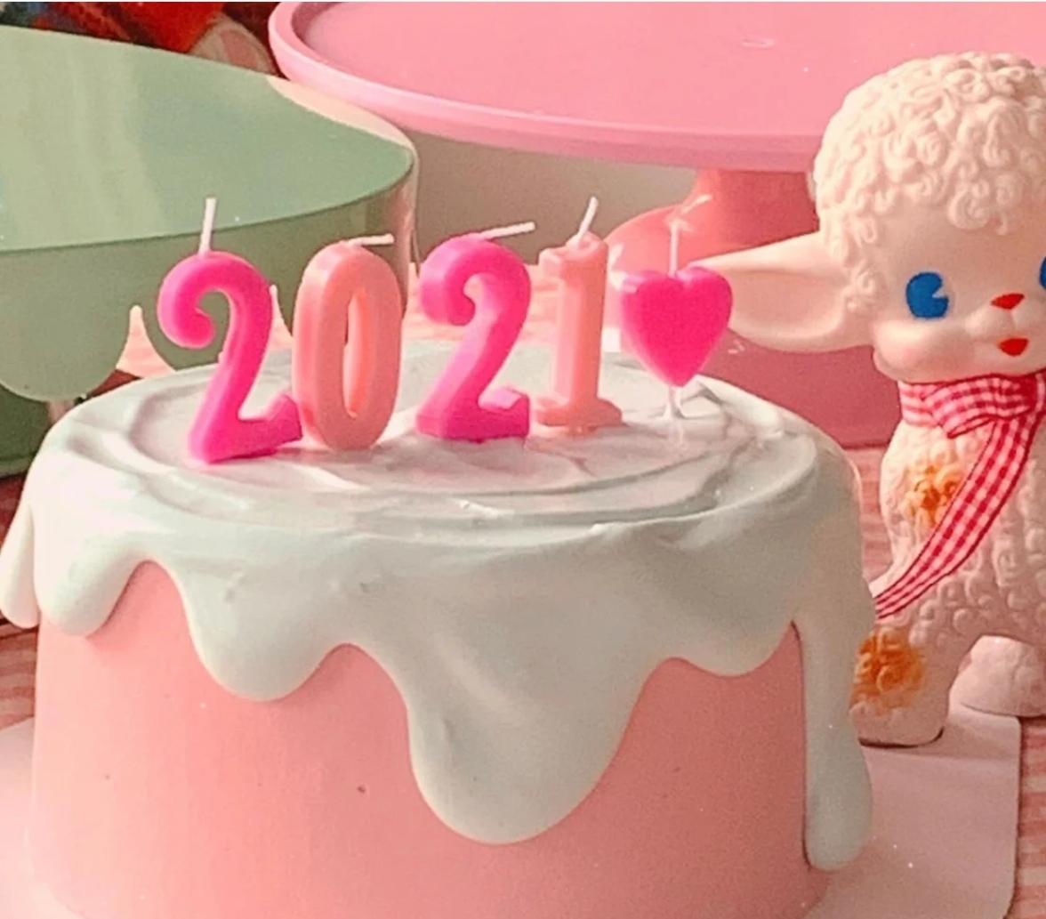 2021新年蛋糕🎉跨年蛋糕集锦的做法 步骤8