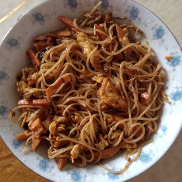 鸡蛋炒米粉