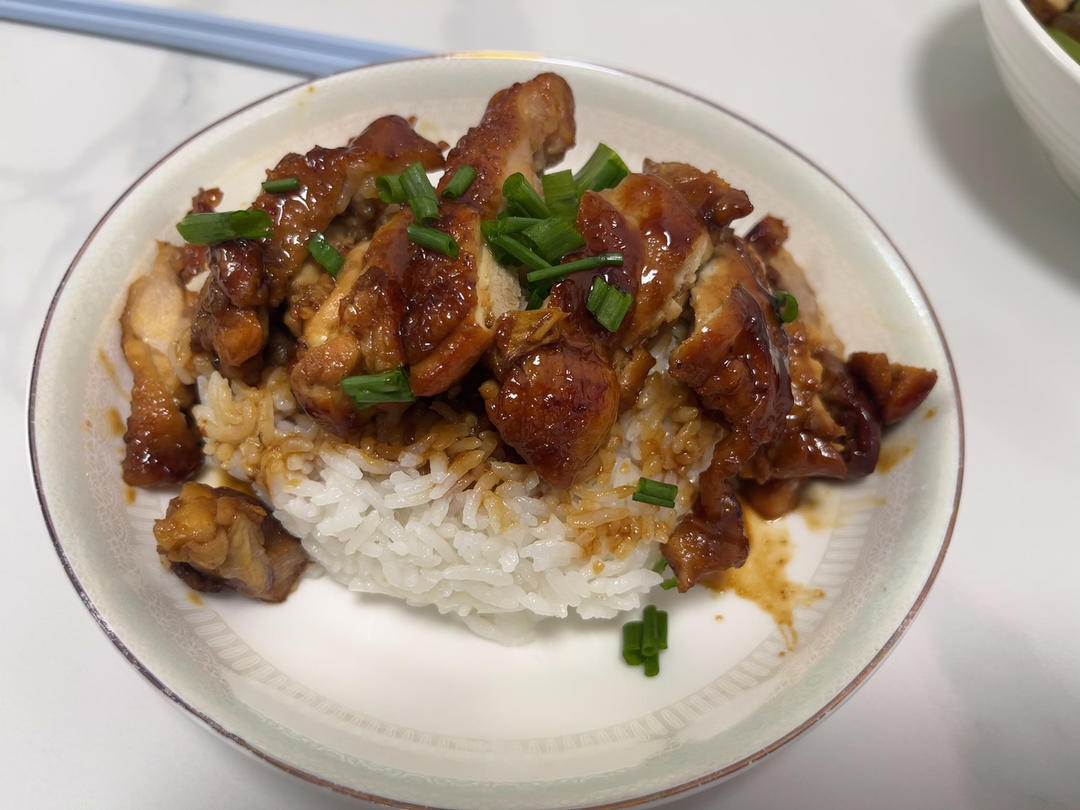 照烧鸡腿饭