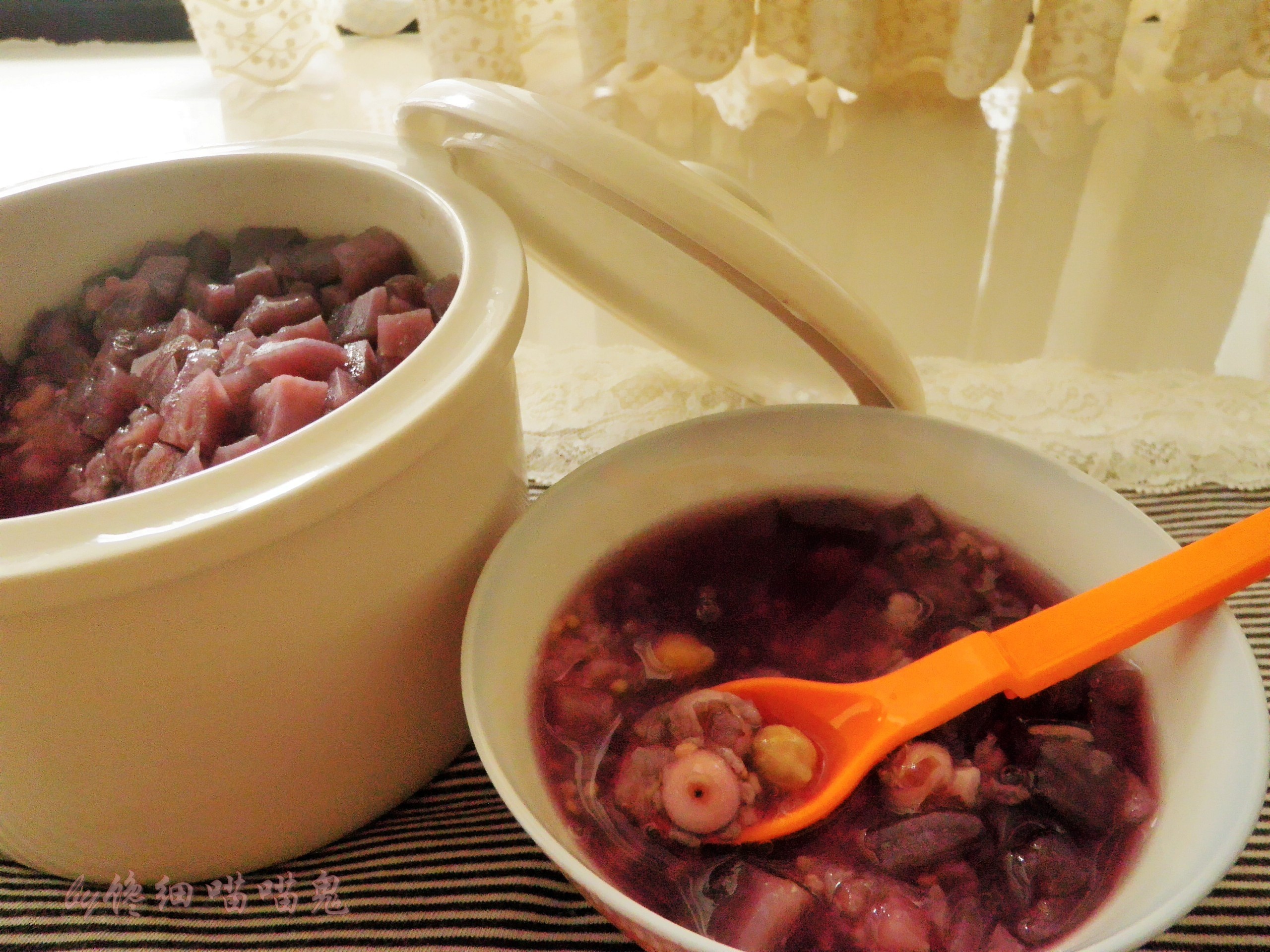 紫薯黍的粥的做法