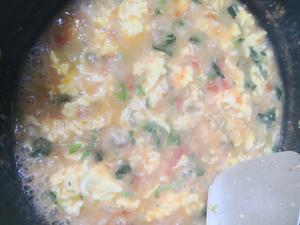 西红柿鸡蛋面疙瘩汤的做法 步骤8