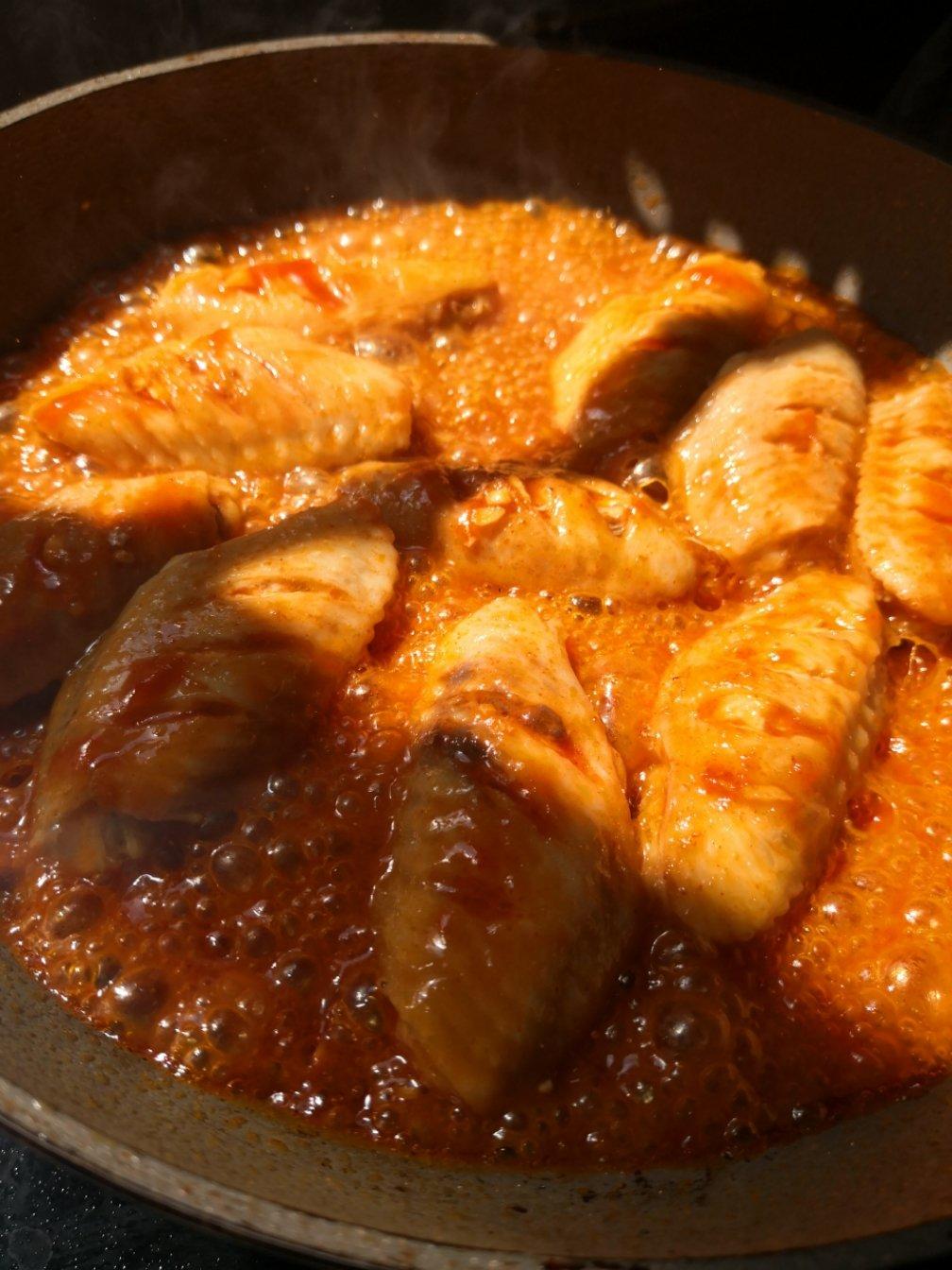 黄油蒜蓉鸡翅煎