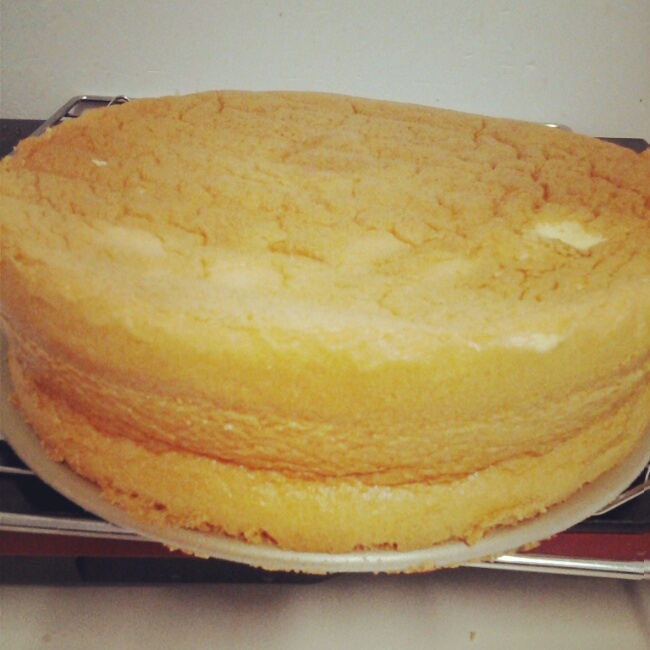 蛋糕开裂与回缩问题~