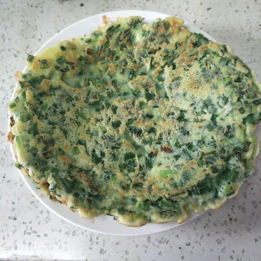 韭菜鸡蛋饼