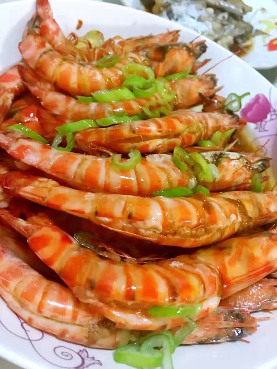 葱油竹节虾