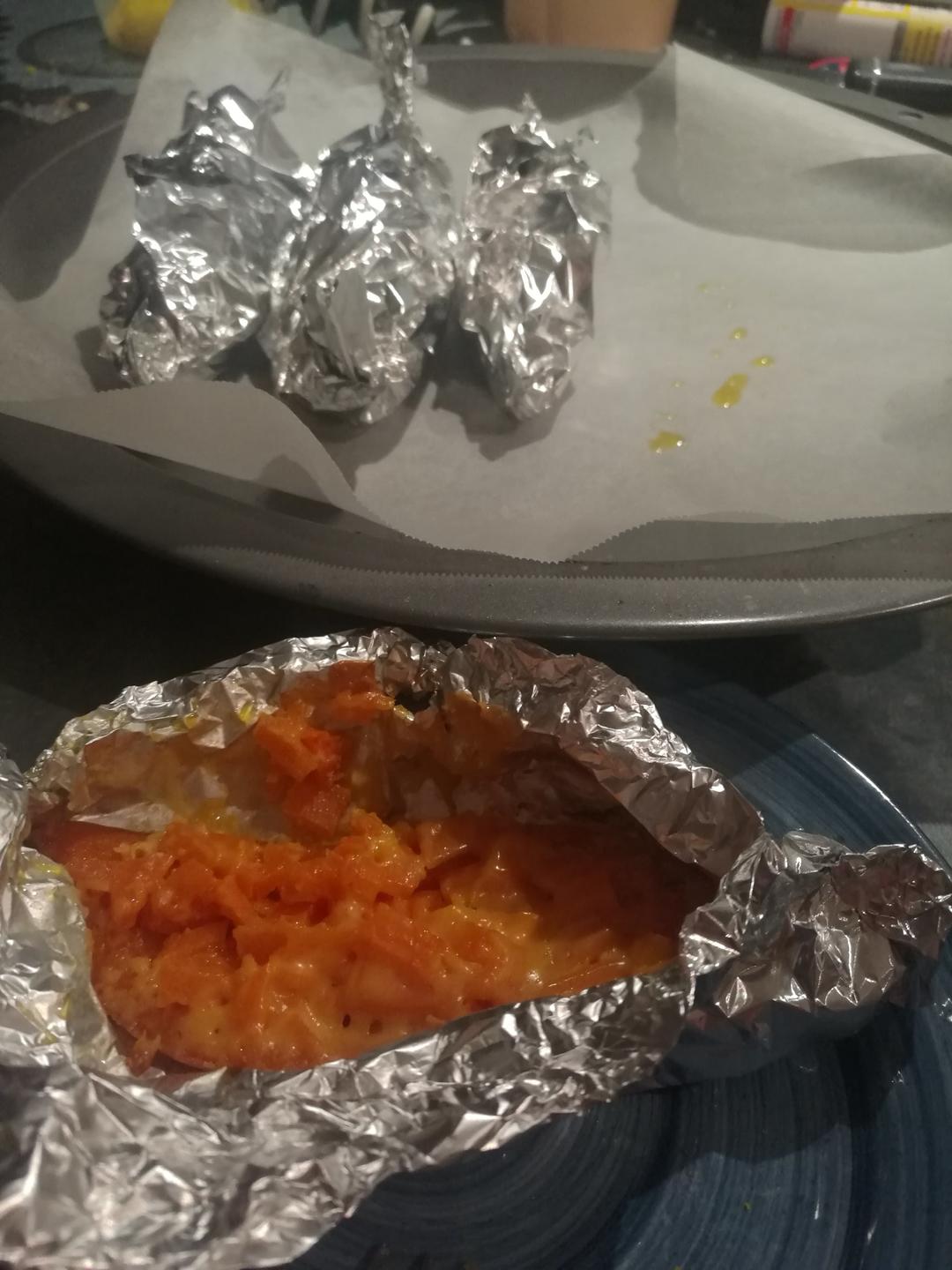 芝士奶油焗红薯