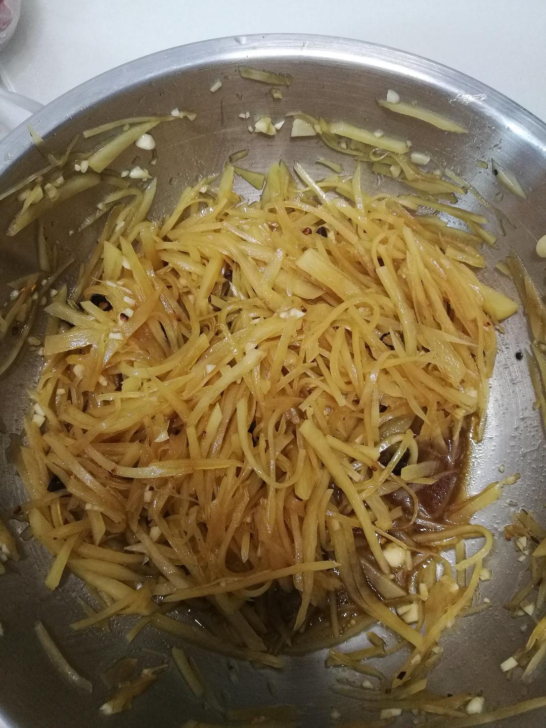 凉拌土豆丝