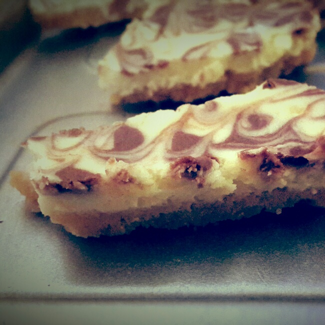 重芝士蛋糕(大理石花纹装饰）