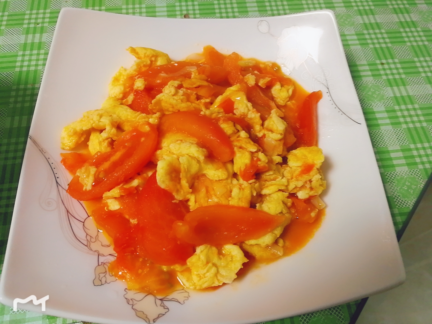最好吃的甜口西红柿炒鸡蛋的做法