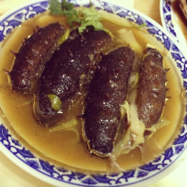 家庭版葱烧海参