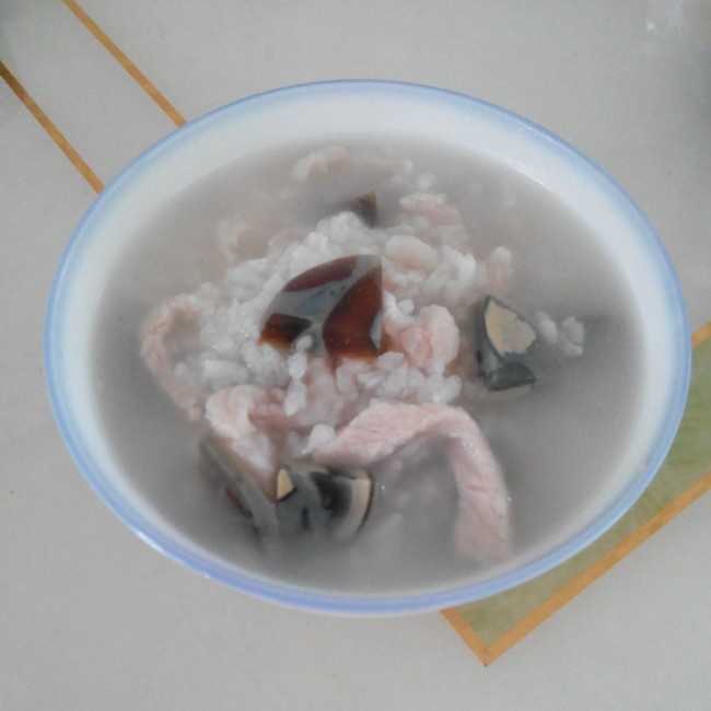 皮蛋瘦肉粥