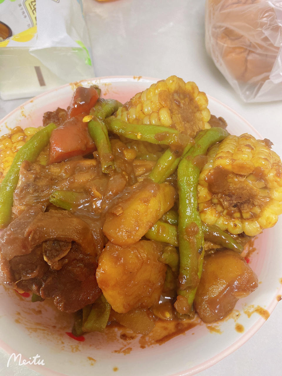 懒人―锅炖‼️快来试试这个肉菜一锅出~