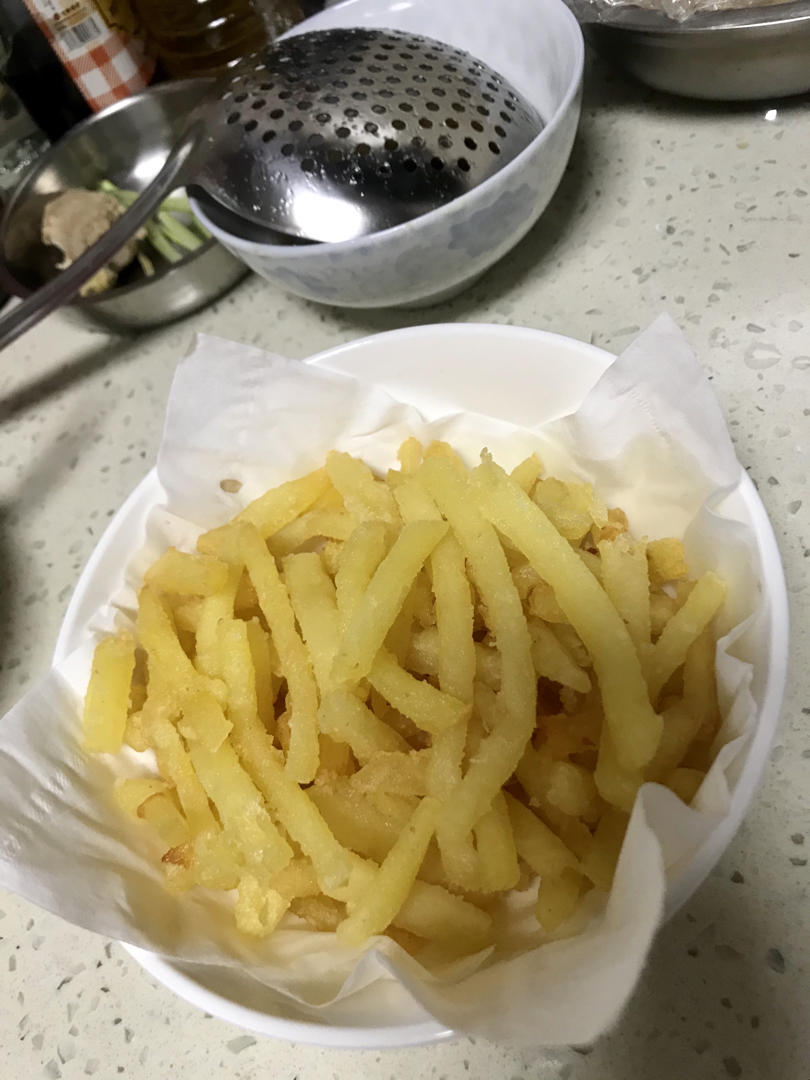 自制炸薯条