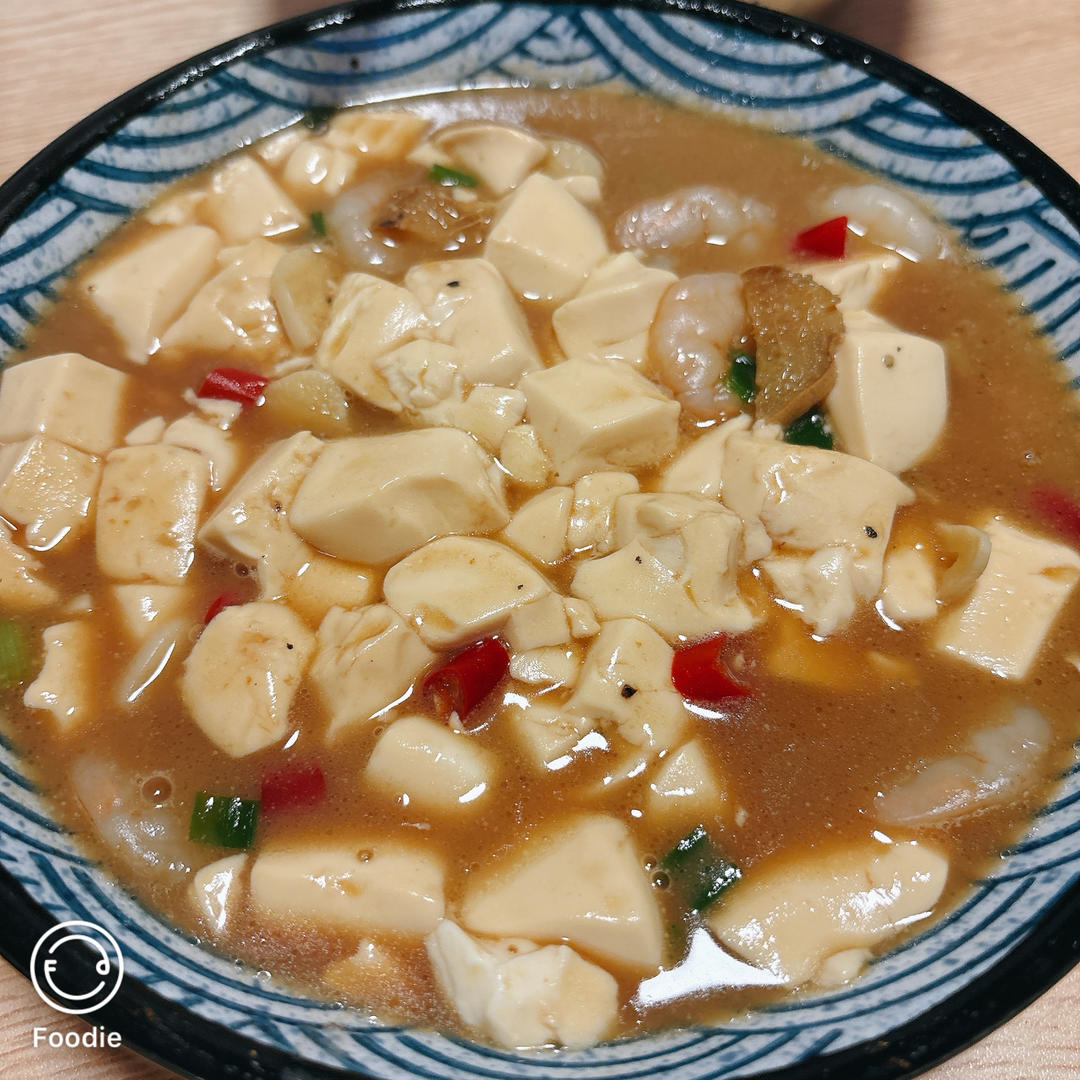 虾仁豆腐
