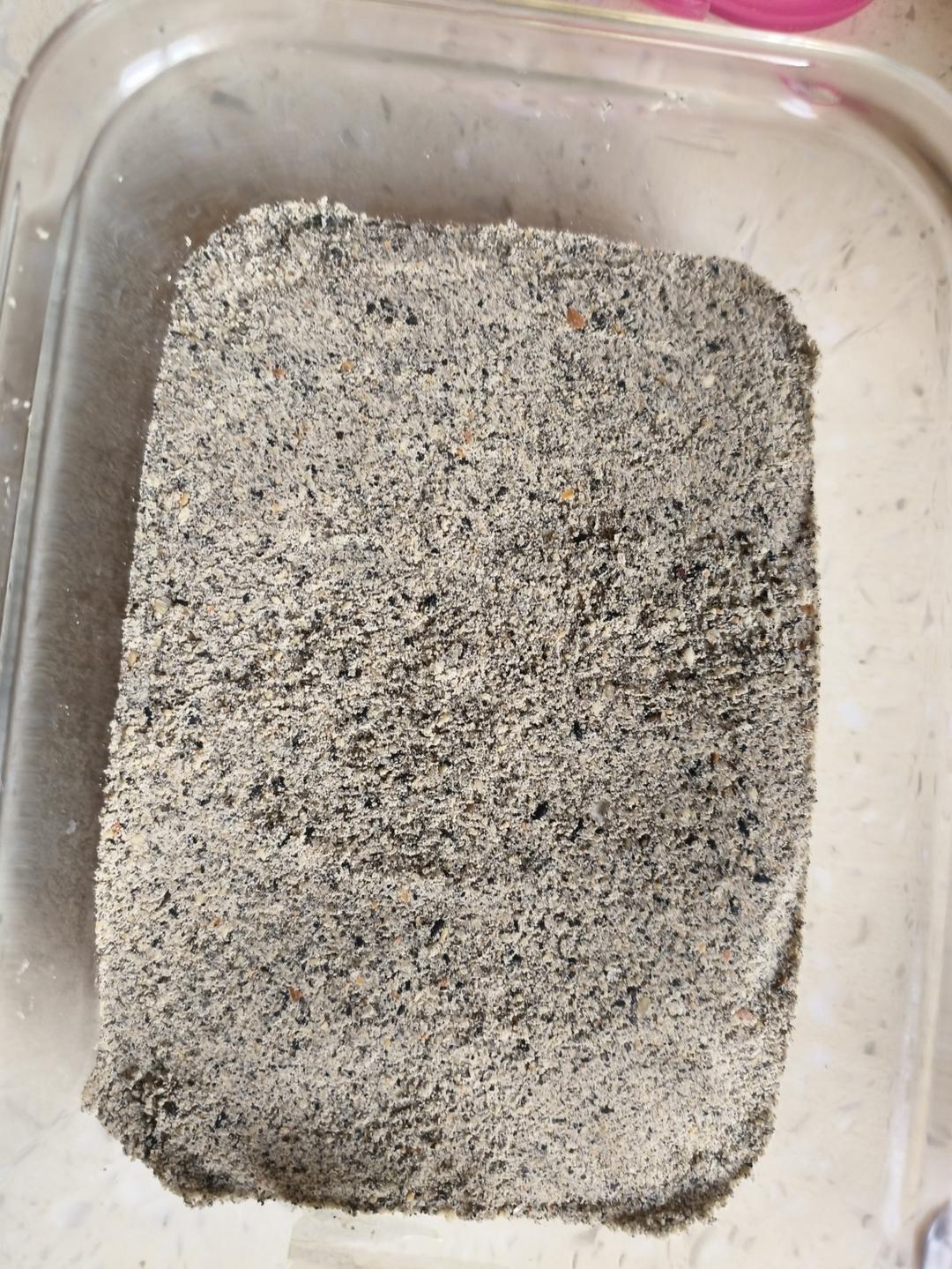 自制益智补钙黑芝麻糊粉