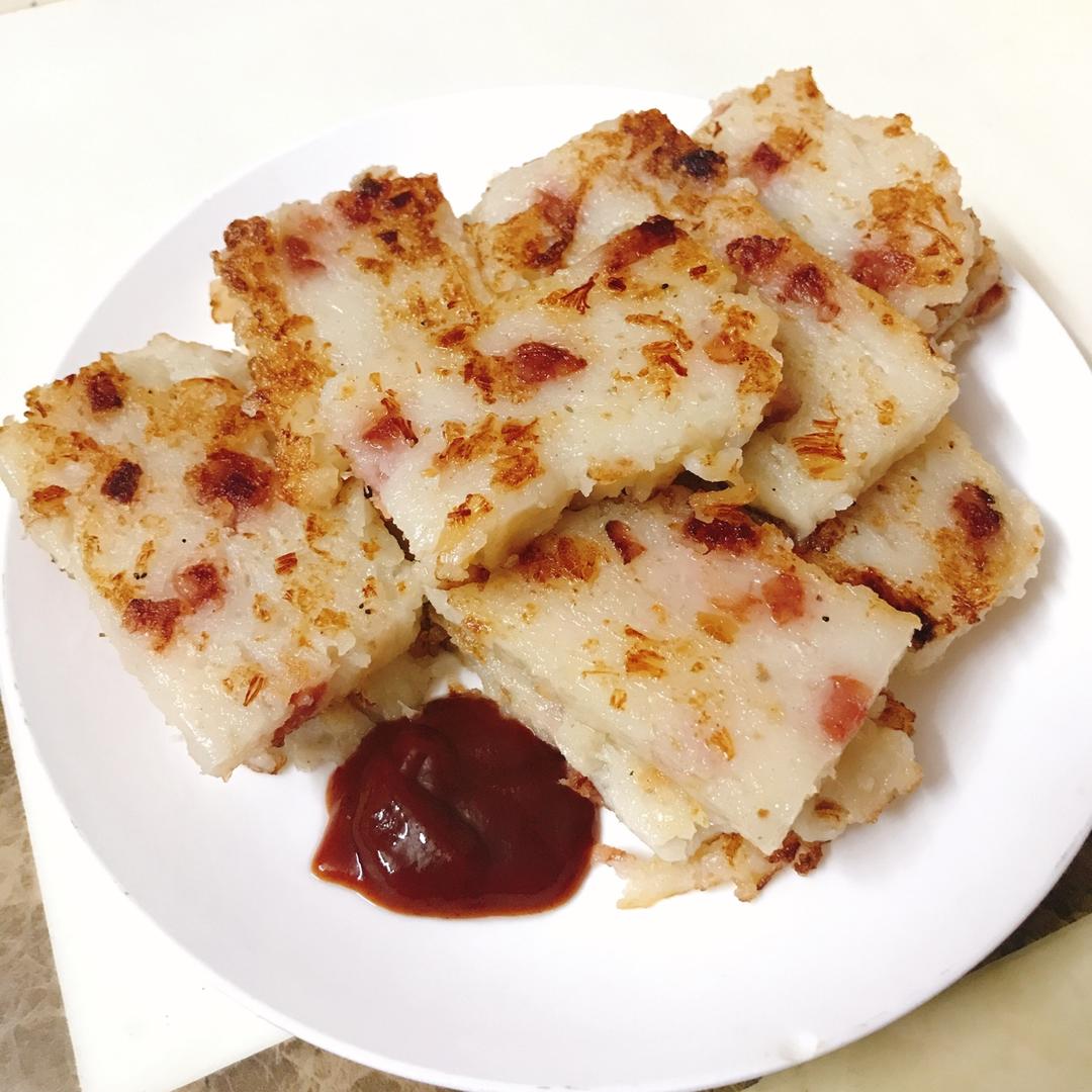 广式腊味萝卜糕