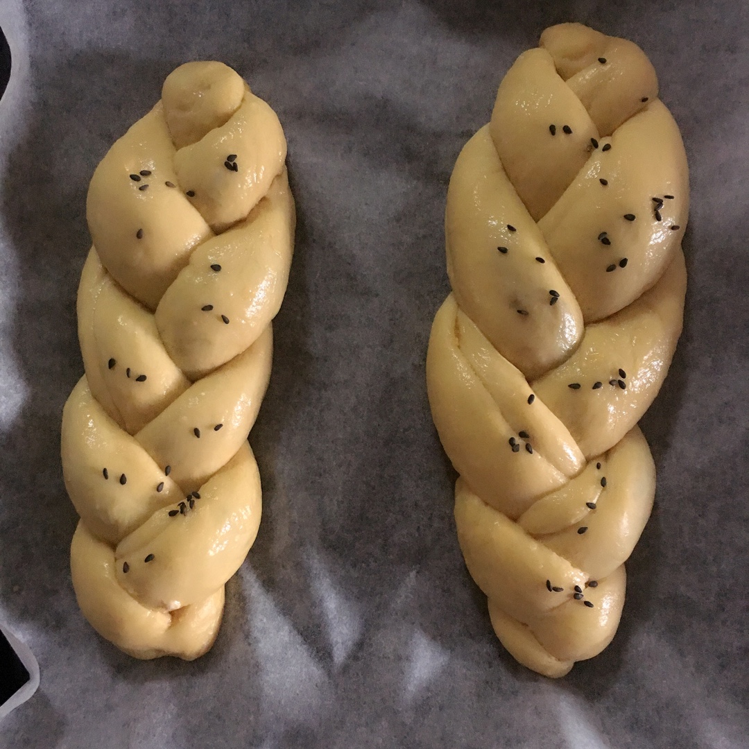 蔓越莓辫子面包