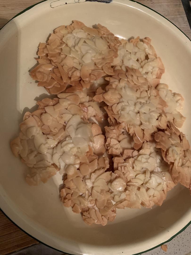 焦糖脆脆杏仁瓦片
