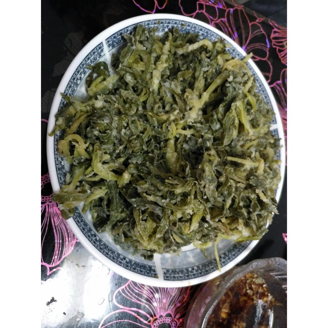 bonny苏苏做的蒸马兰头蒸野菜