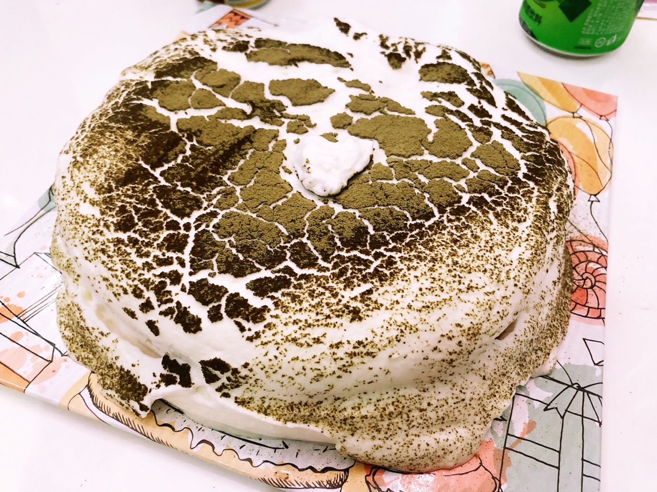 抹茶雪崩蛋糕/奶盖蛋糕