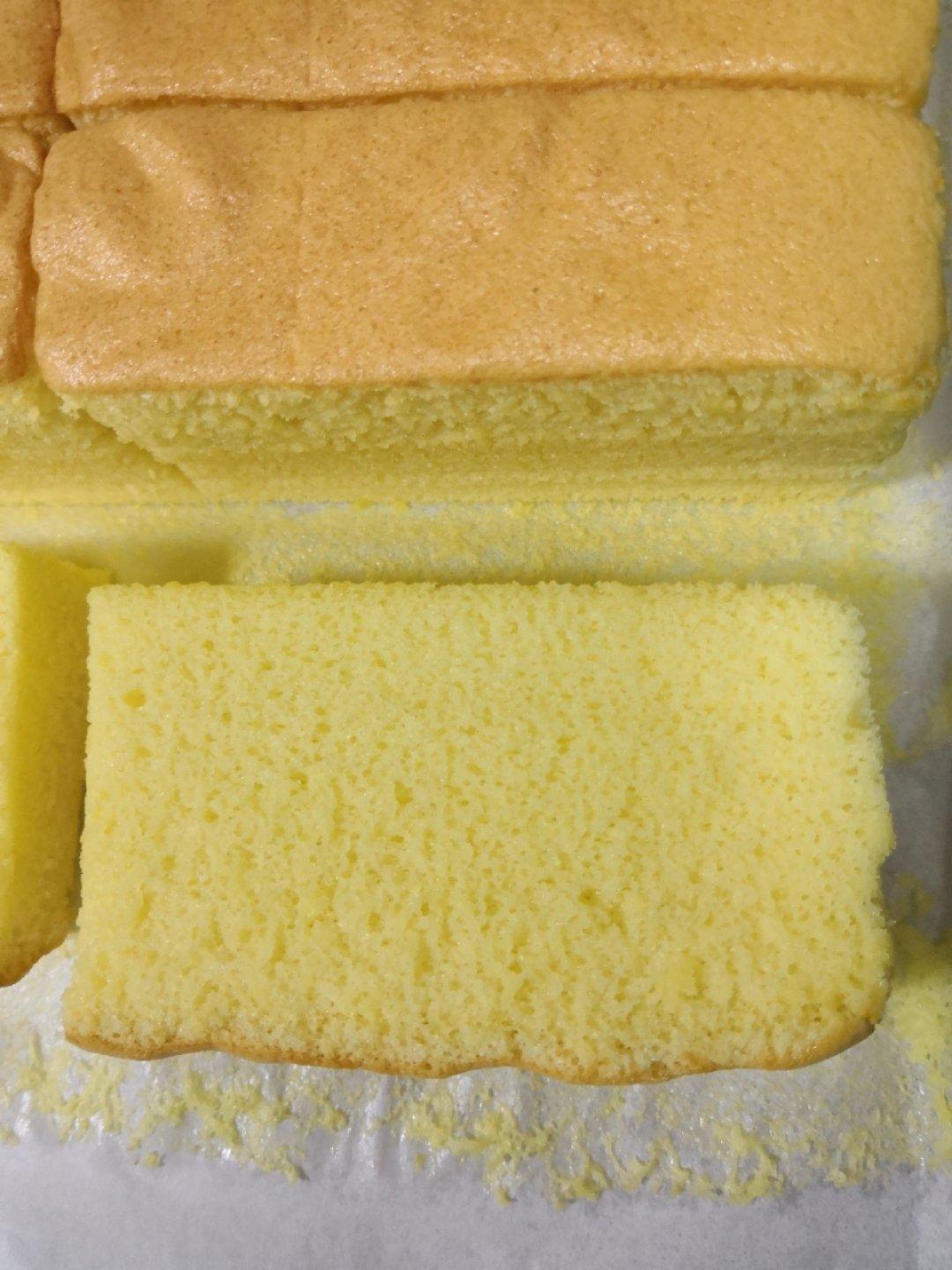 古早味蛋糕....烫面水浴法