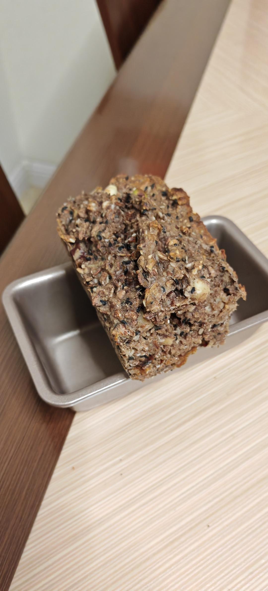免打发‼️低糖低脂 ｜ 香蕉全麦磅蛋糕