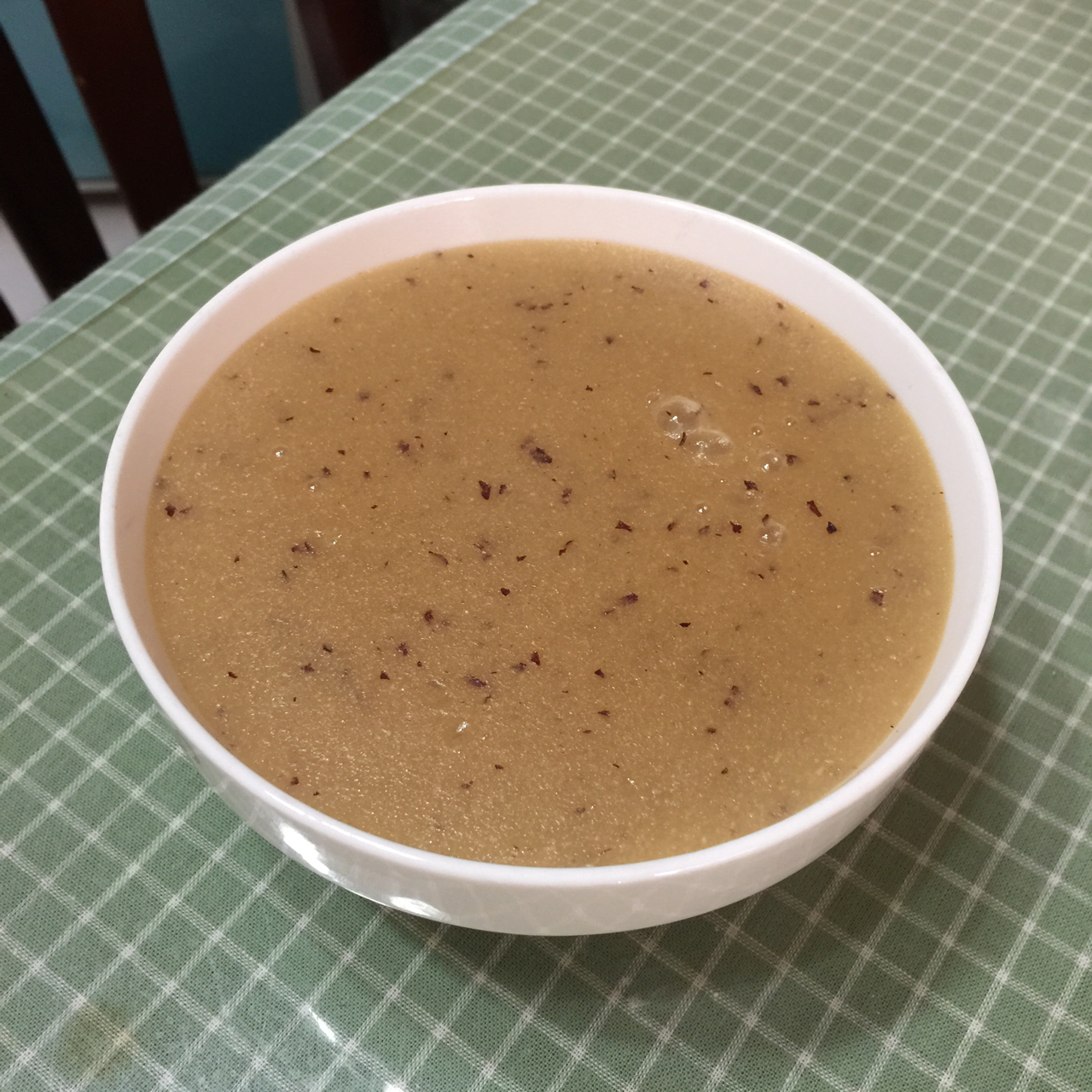 桂圆红枣小米糊