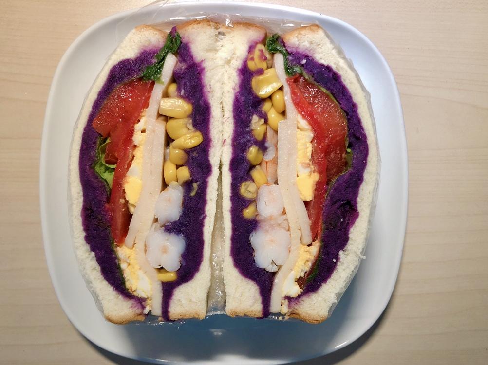 开启美好一天的彩虹🌈三明治