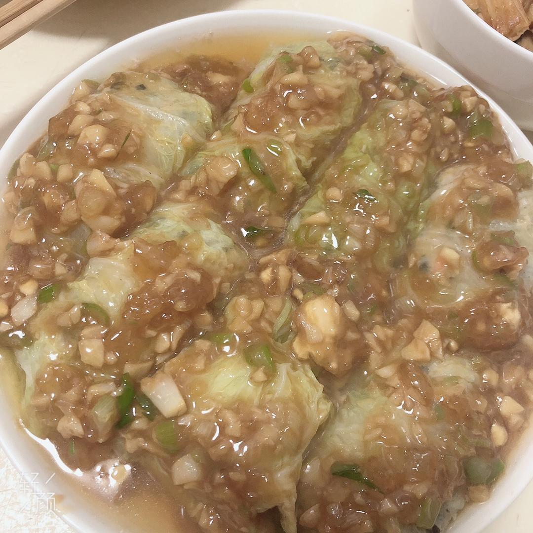 肉酿白菜卷