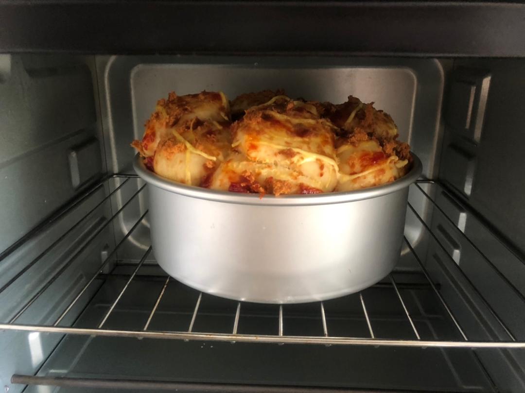 肉松手撕面包—超软会爆浆的面包哟