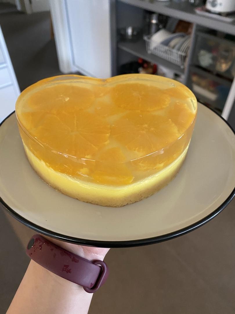 水晶果冻草莓芝士慕斯