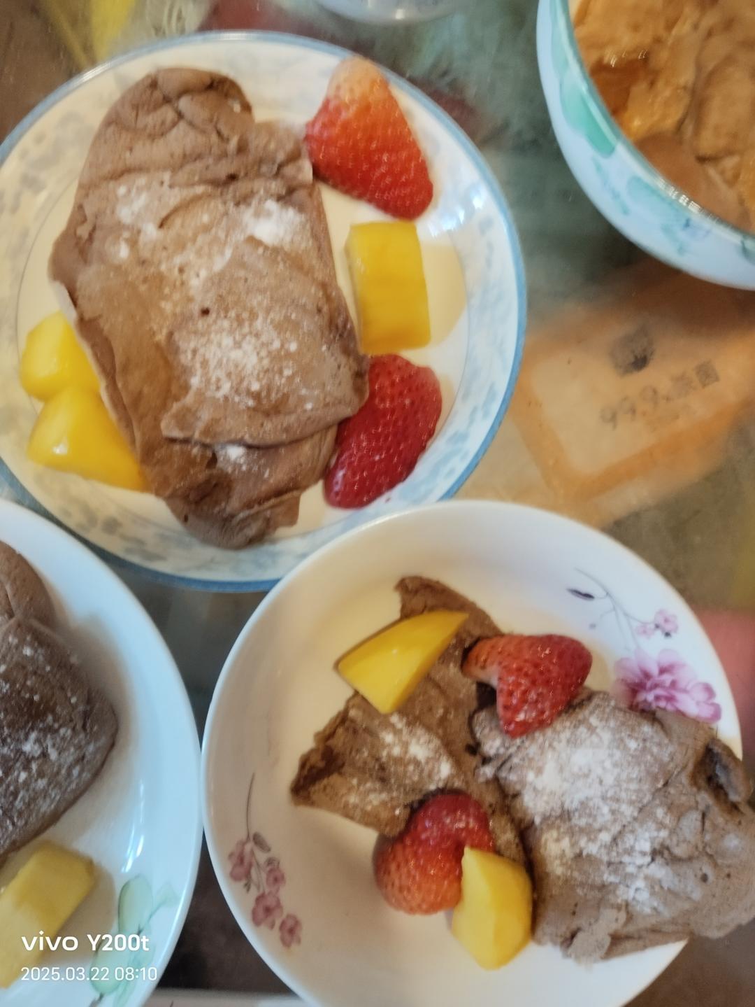 10分钟搞定网红舒芙蕾松饼🥞超松软『步骤详细附视频』『平底锅美食』