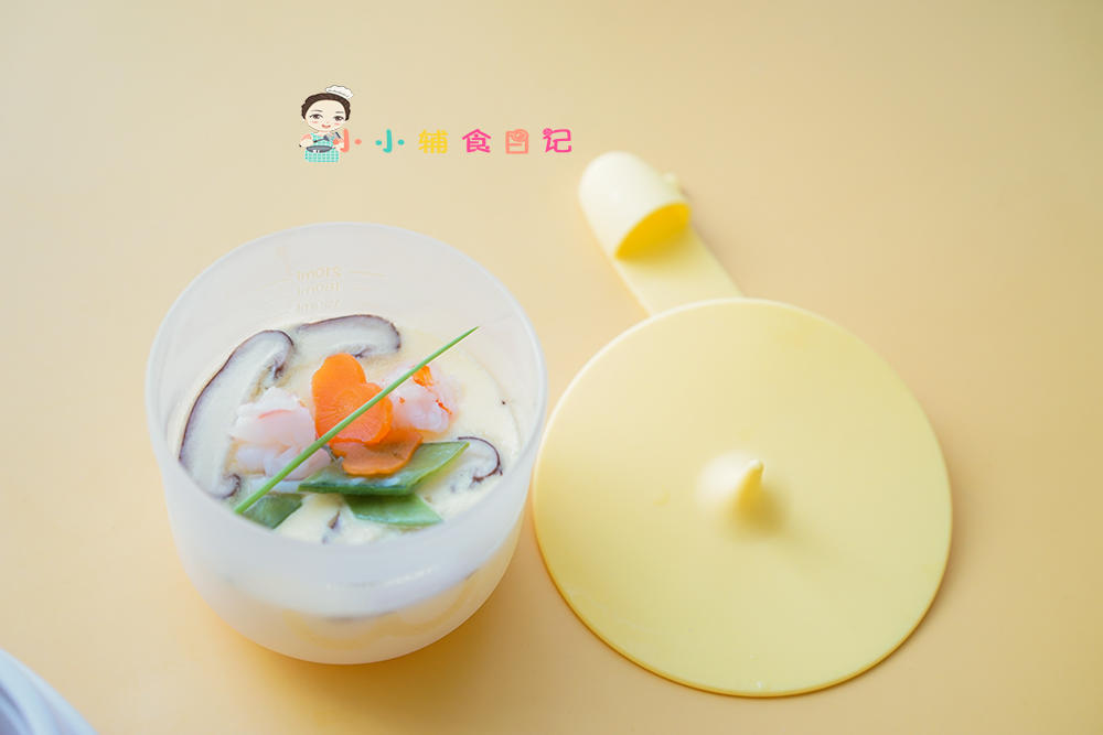 10个月以上辅食虾仁茶碗蒸的做法