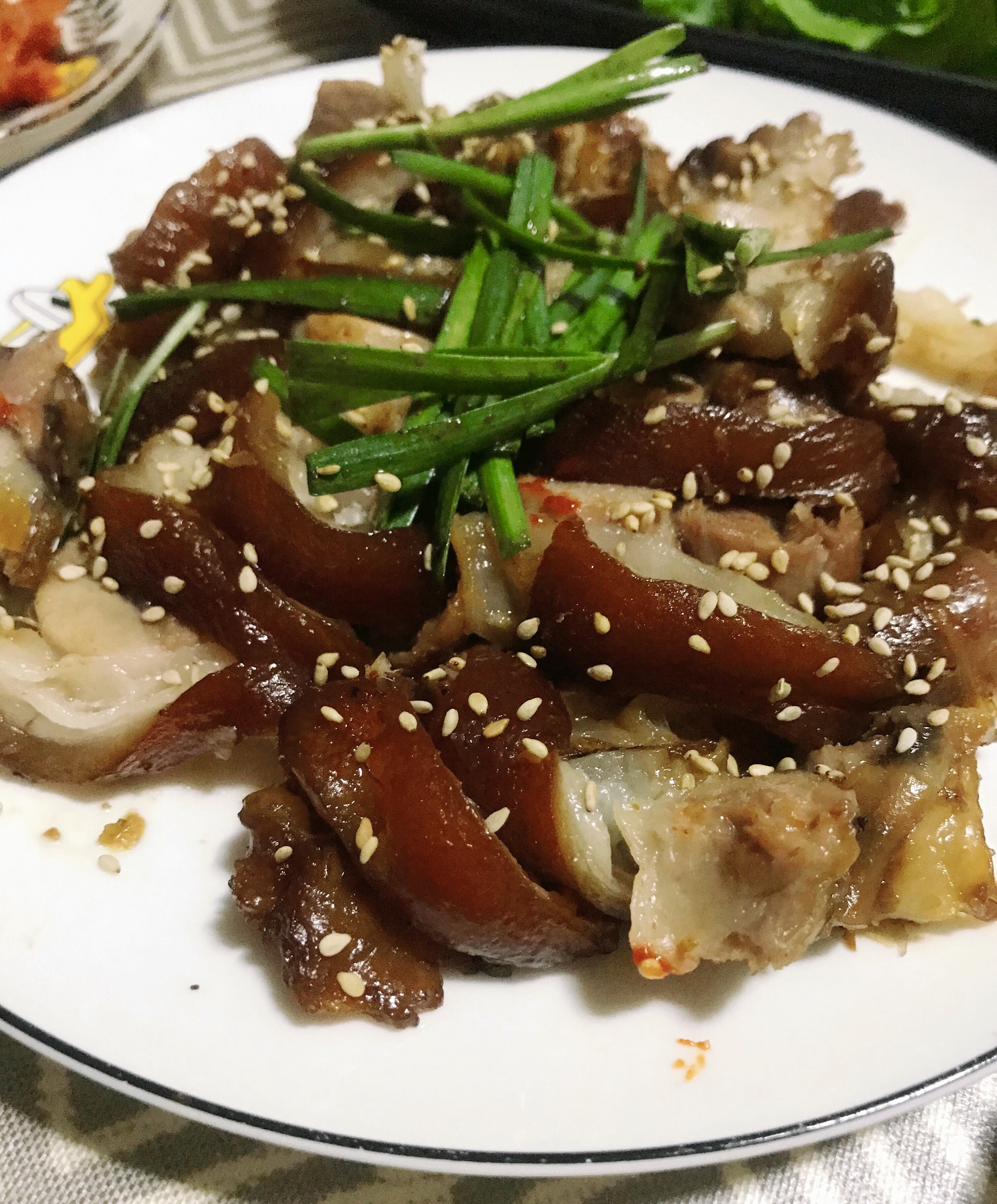 韩式酱猪蹄（超级简单）的做法