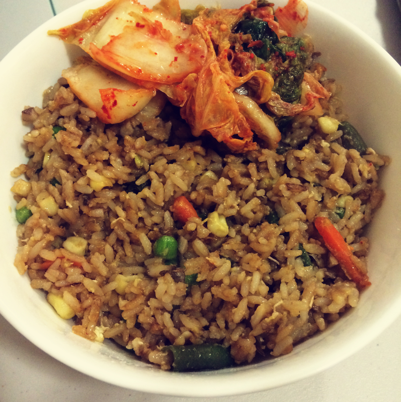 酱油素炒饭
