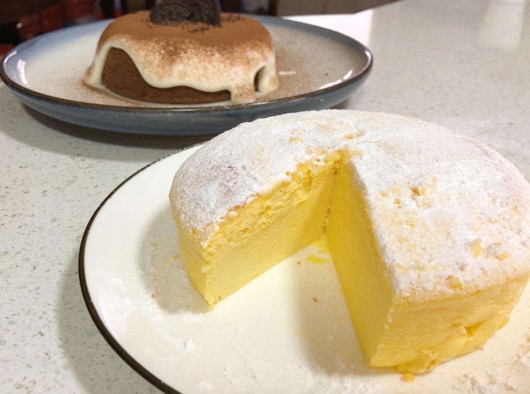 麦家嘟做的轻乳酪酸奶芝士蛋糕(6寸)